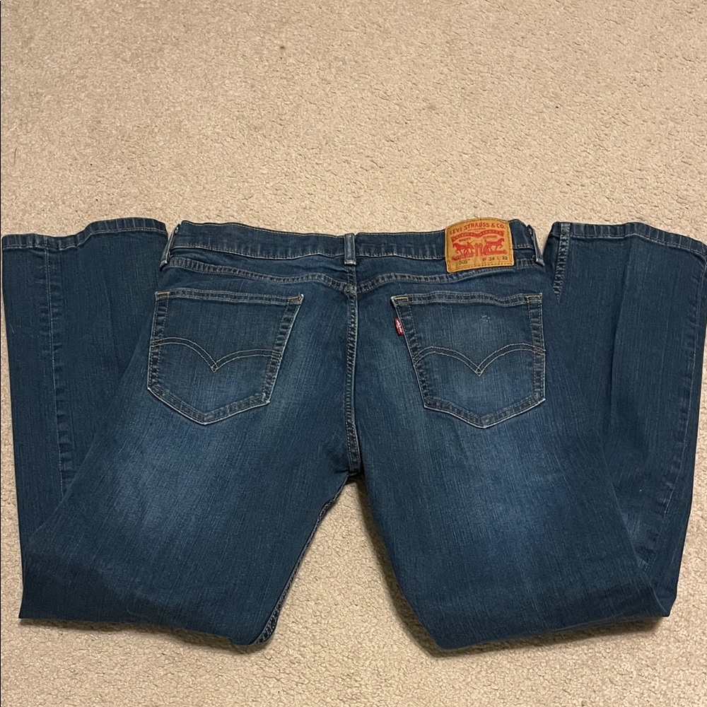 Levi's 505 Dark Blue Denim Jeans